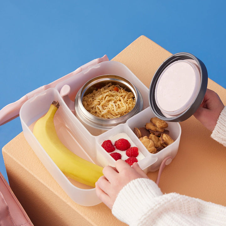 b.box Matboks - Rosa for barn - Brobrobrille