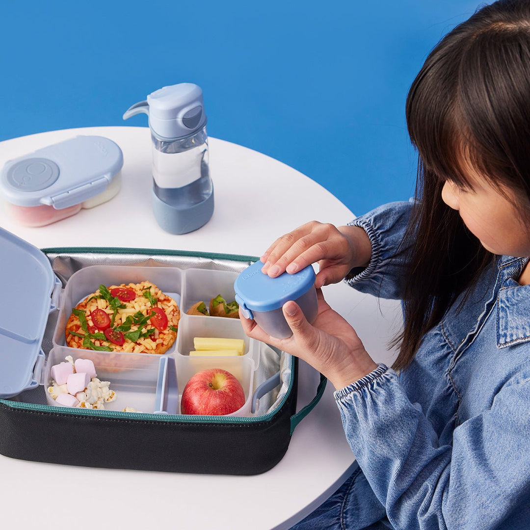 b.box Snack Tubs 3pk - Blå for barn - Brobrobrille