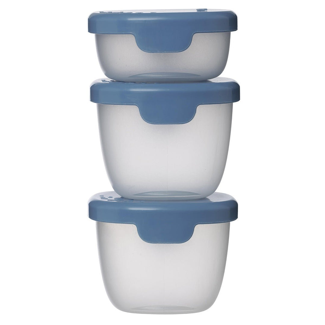 b.box Snack Tubs 3pk - Blå for barn - Brobrobrille
