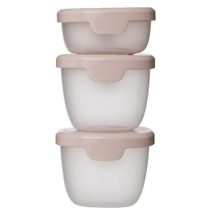 b.box Snack Tubs 3pk - Rosa for barn - Brobrobrille