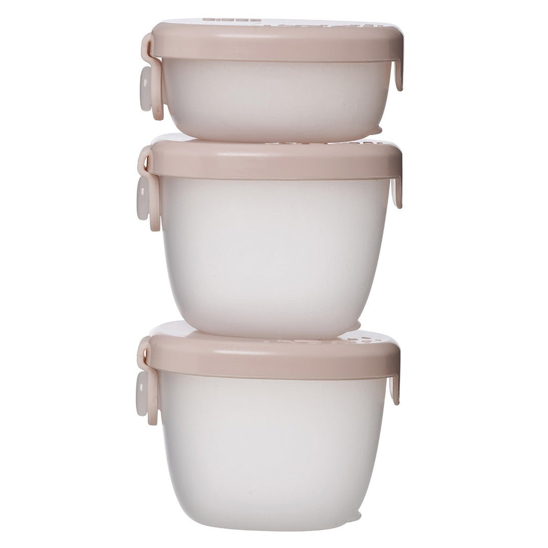 b.box Snack Tubs 3pk - Rosa for barn - Brobrobrille