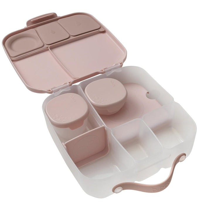 b.box Snack Tubs 3pk - Rosa for barn - Brobrobrille