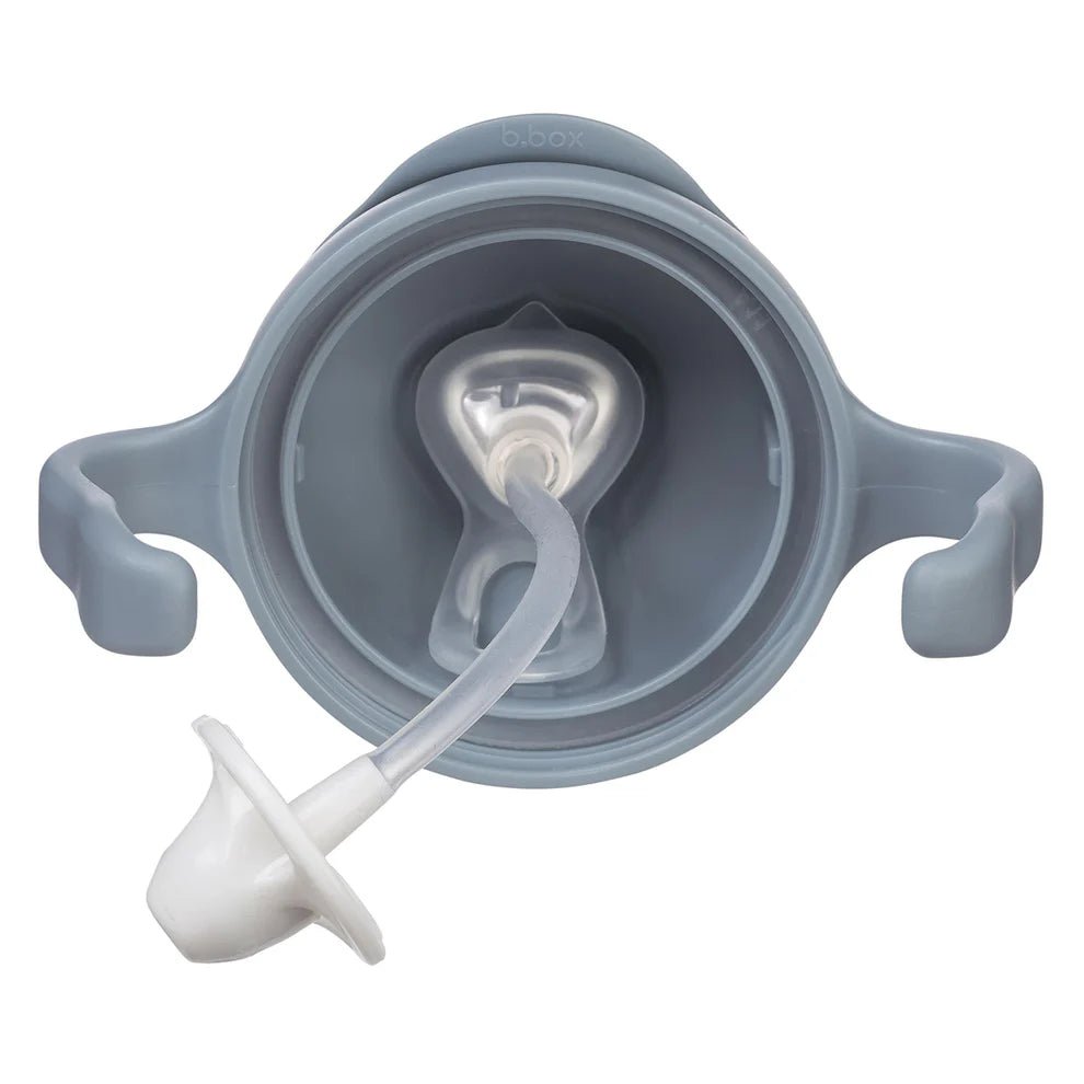 b.box Sugerørkopp – Blå for barn - Brobrobrille