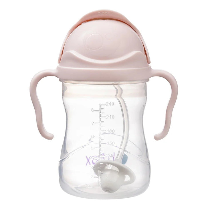 b.box Sugerørkopp – Rosa for barn - Brobrobrille