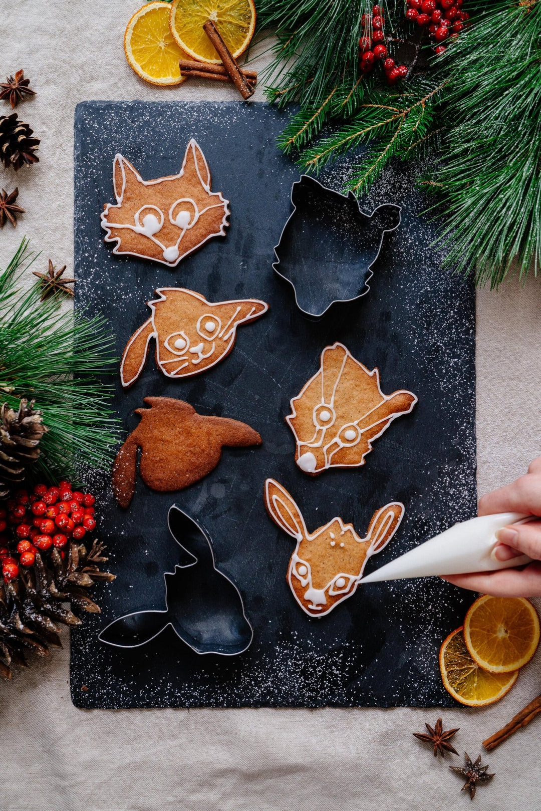 Blafre Kakeformer – Skogsvenner (Sett med 4) for barn - Brobrobrille