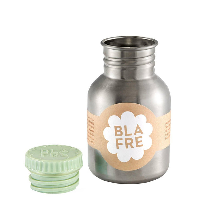 Blafre stålflaske 300 ml – Lys grønn for barn - Brobrobrille