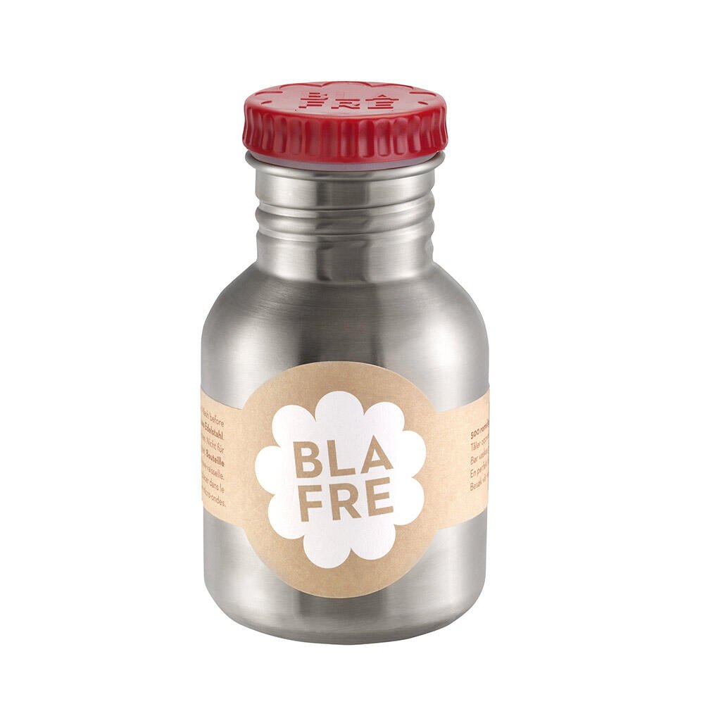Blafre stålflaske 300 ml – Rød for barn - Brobrobrille