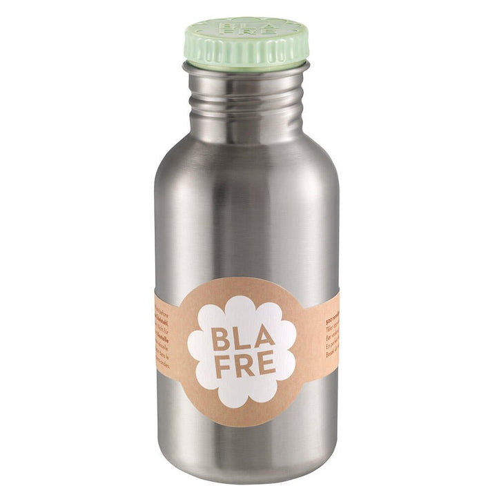 Blafre stålflaske 500 ml – Lys grønn for barn - Brobrobrille