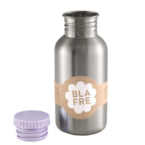 Blafre stålflaske 500 ml – Lys lilla for barn - Brobrobrille