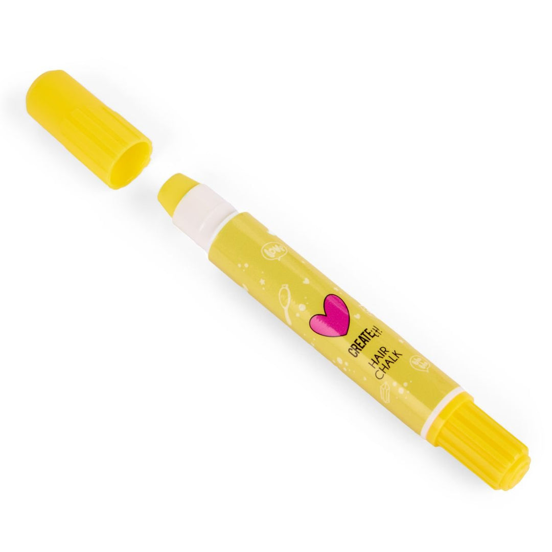 Create It! Hårkritt 5 - pakning – Fargerike Hairchalk Pens for barn - Brobrobrille
