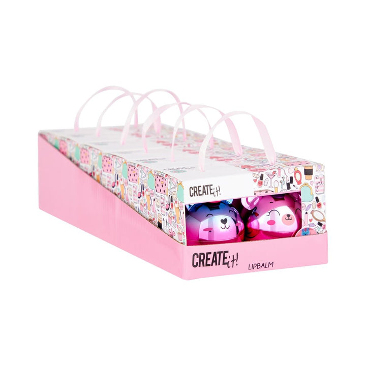 Create It! Leppepomade – 2 - pakning med duft (Vannmelon & Vanilje) for barn - Brobrobrille