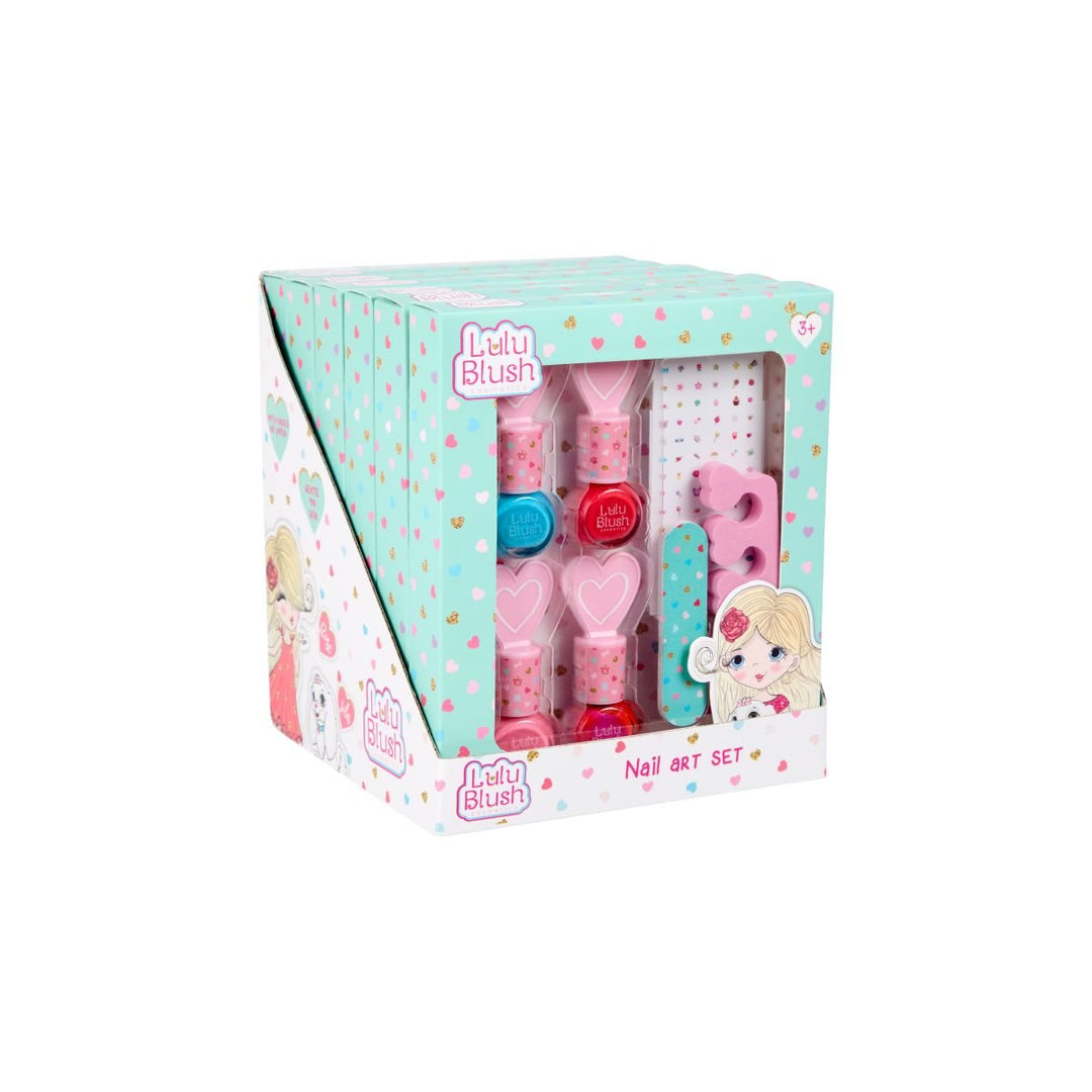 Create It! Nail Art Sett – Lulu Blush Neglekunst for barn for barn - Brobrobrille