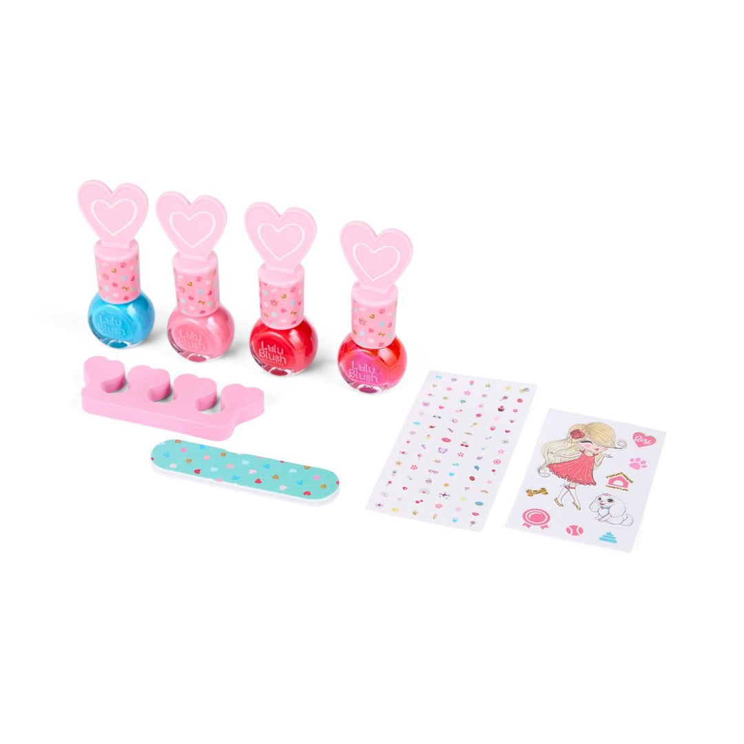 Create It! Nail Art Sett – Lulu Blush Neglekunst for barn for barn - Brobrobrille