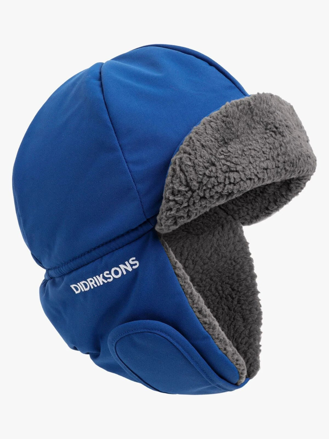 Didriksons Biggles Kids' Cap vinterlue for barn - Ultramarine for barn - Brobrobrille