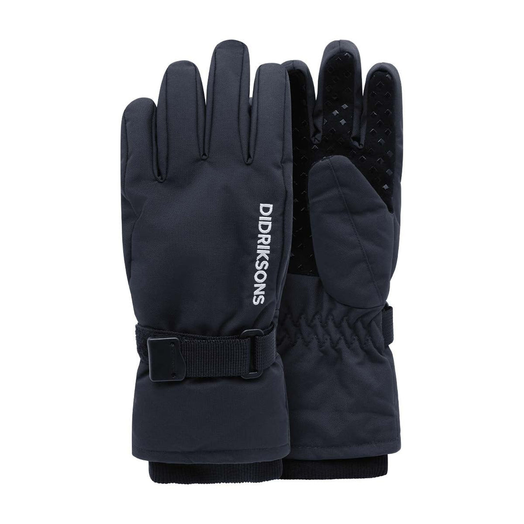 Didriksons Biggles Kids' Gloves vinterhansker for barn - Navy for barn - Brobrobrille