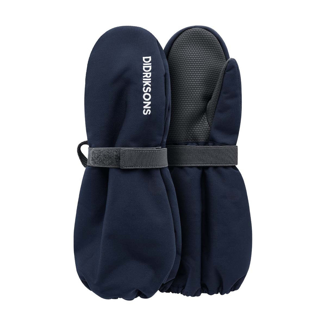 Didriksons Biggles Kids' Mittens vintervotter for barn - Navy for barn - Brobrobrille