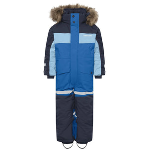 Didriksons Bjärven Kids' Coverall vinterdress for barn - Ultramarine for barn - Brobrobrille