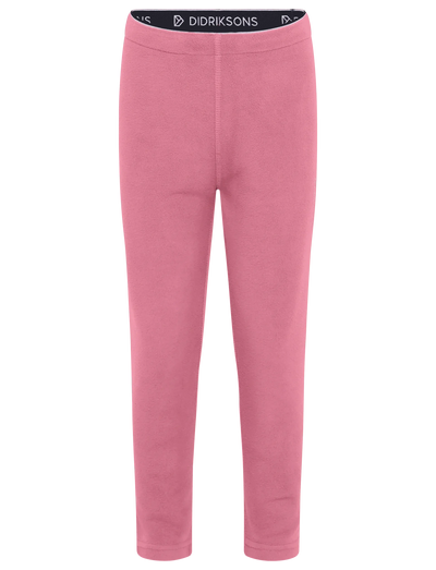 Didriksons Monte Kids' Pants fleecebukse for barn - Heather Pink for barn - Brobrobrille