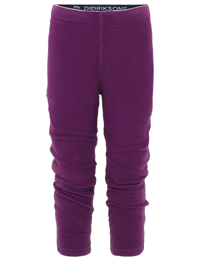 Didriksons Monte Kids' Pants fleecebukse for barn - Northen Purple for barn - Brobrobrille