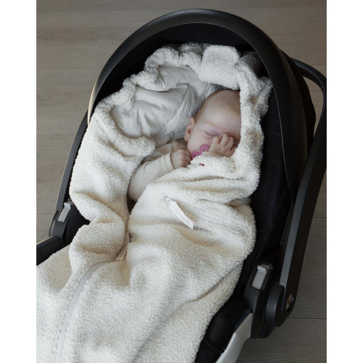 Easygrow Lyng Mini Teddy Bilstolpose - Ivory for barn - Brobrobrille