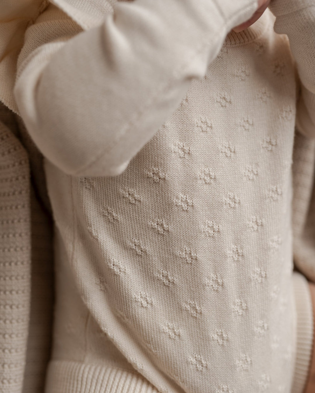 Hanevild Lucy romper body – Ivory for barn - Brobrobrille