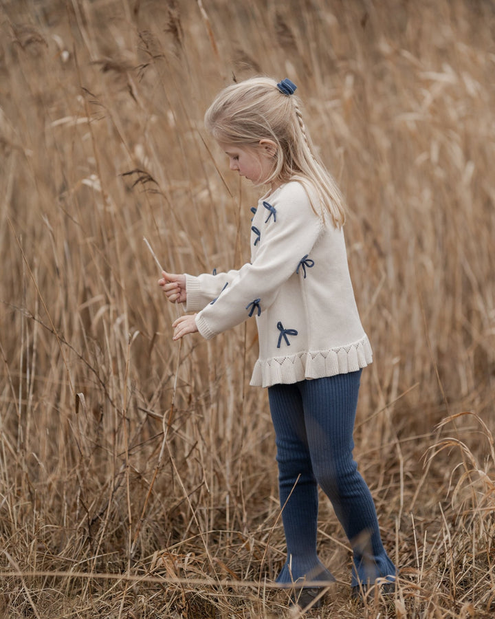 Hanevild Tilde Leggings - Ensign Blue for barn - Brobrobrille