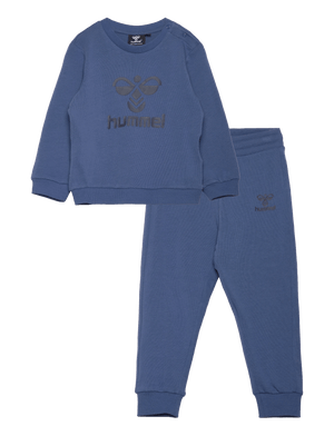 Hummel ARINE CREWSUIT - True Navy for barn - Brobrobrille
