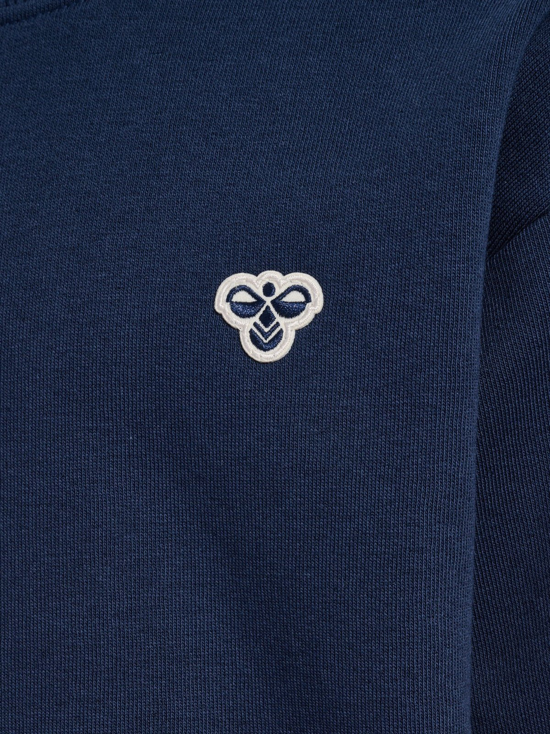 Hummel JR Loose Genser Bee – Dress Blues for barn - Brobrobrille