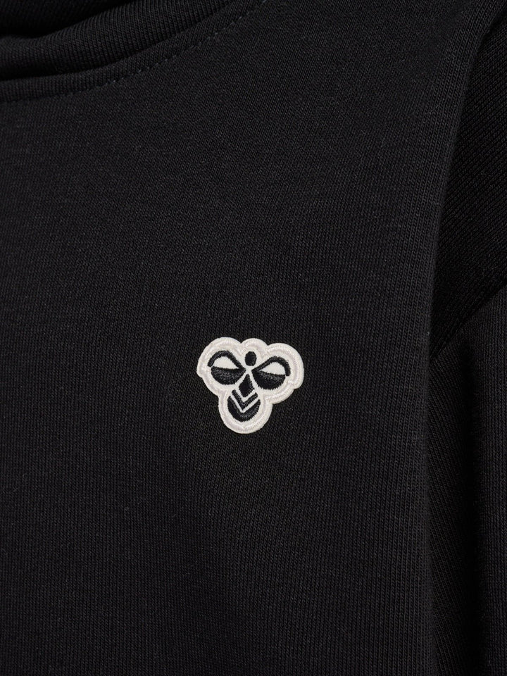 Hummel JR Loose Hettegenser Bee – Svart for barn - Brobrobrille