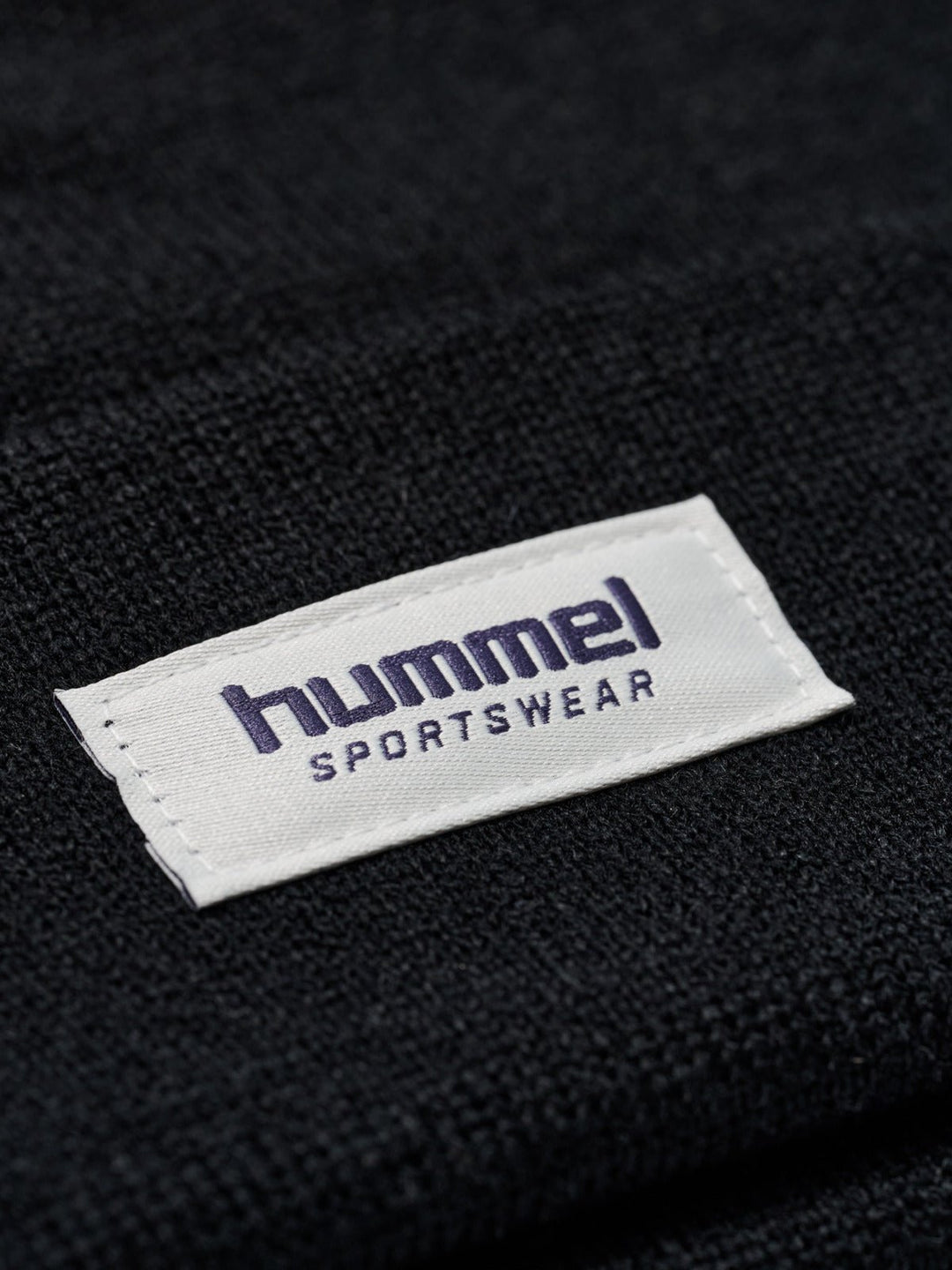 Hummel JR Strikkelue – Svart for barn - Brobrobrille