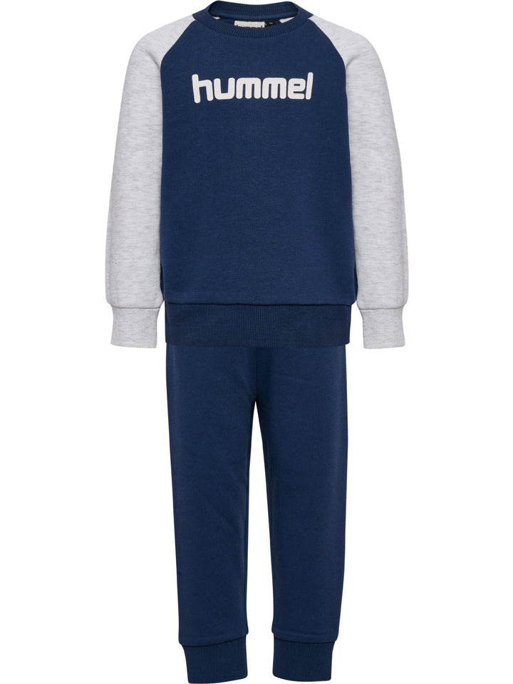 Hummel MINI Base Joggedress – Dress Blues for barn - Brobrobrille