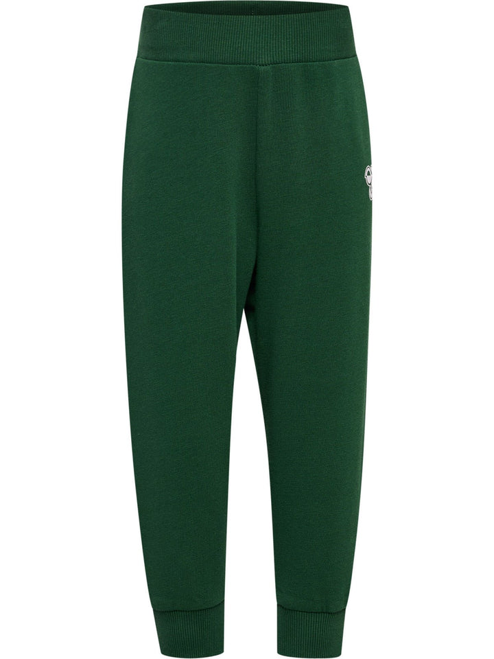 Hummel MINI Jersey Joggedress Bee – Dark Green for barn - Brobrobrille