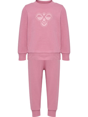 Hummel MINI Jersey Joggedress Bee – Polignac for barn - Brobrobrille