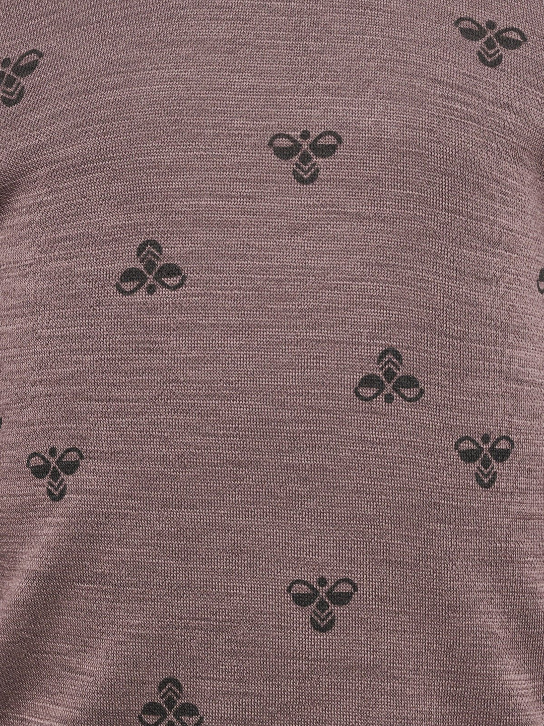 Hummel MINI Ull T - skjorte L/S – Twilight Mauve for barn - Brobrobrille