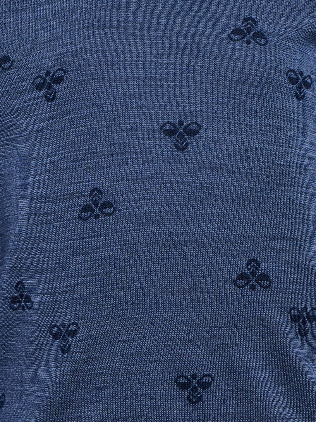 Hummel MINI Ull T - skjorte L/S – Vintage Indigo for barn - Brobrobrille