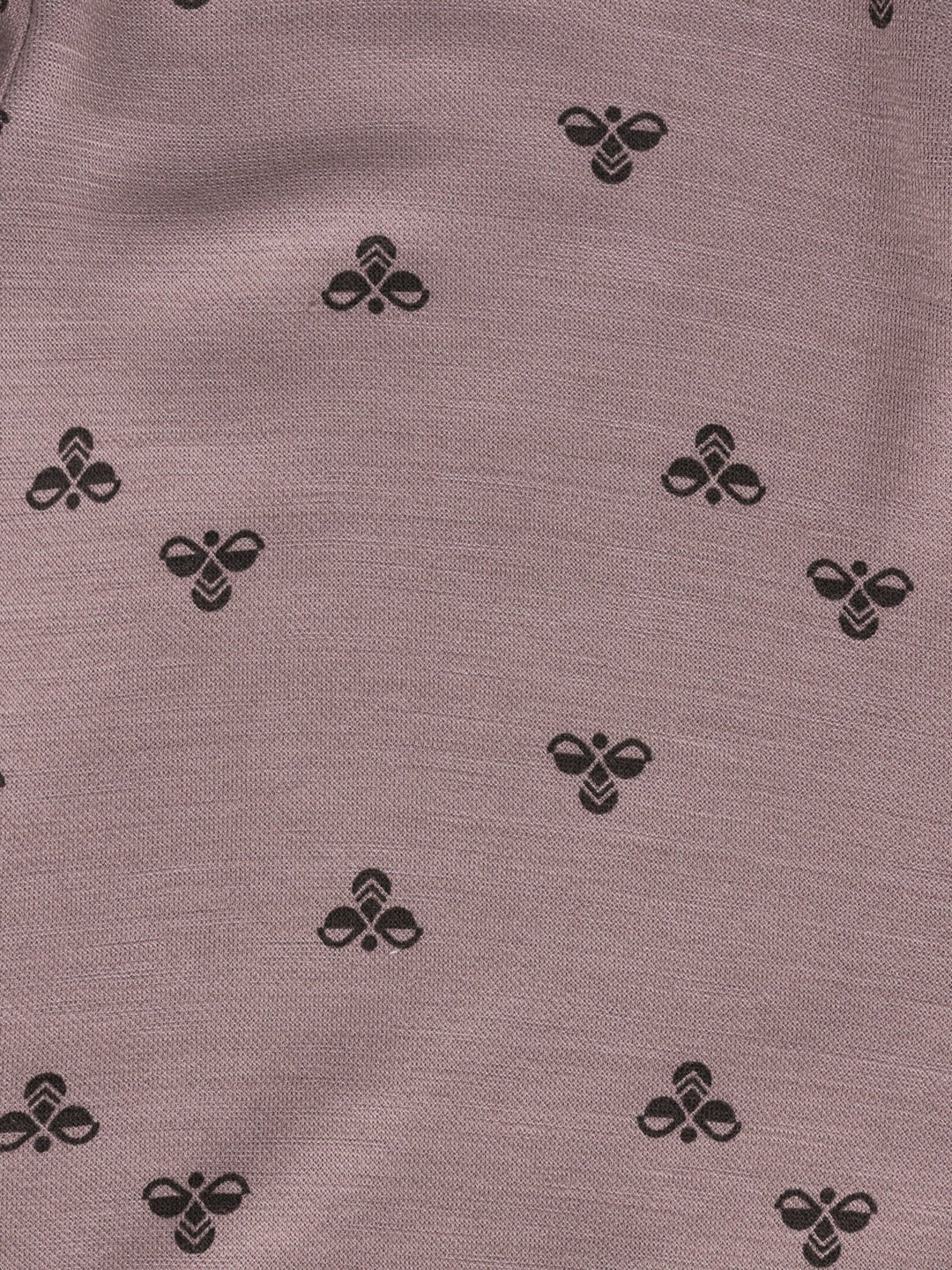 Hummel MINI Ullbody L/S – Twilight Mauve for barn - Brobrobrille