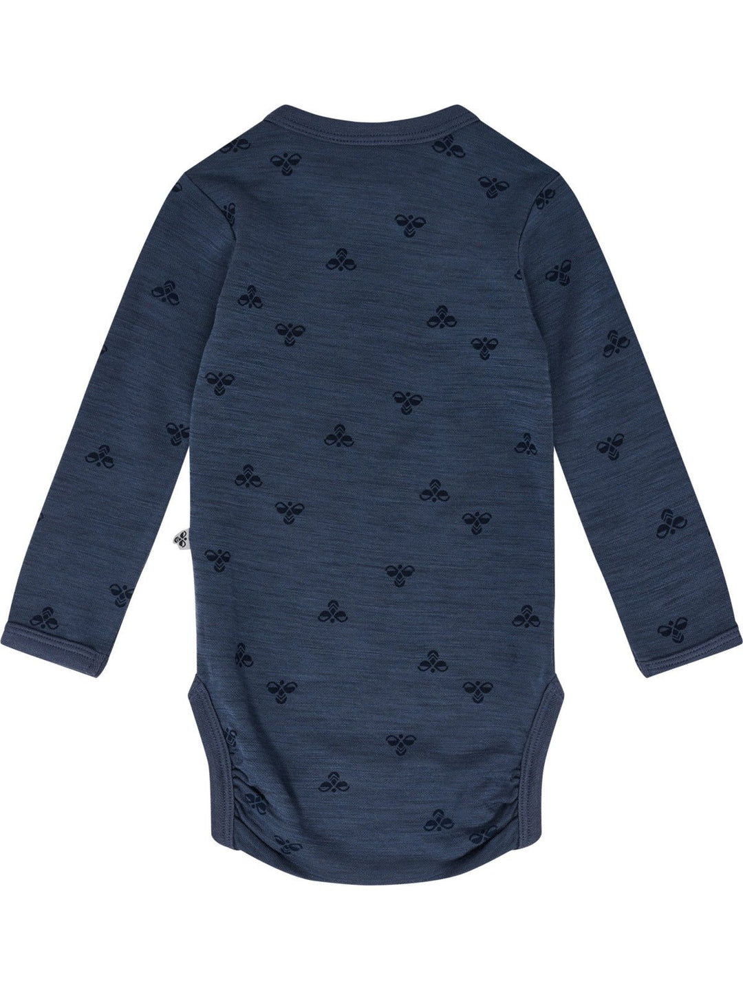 Hummel MINI Ullbody L/S – Vintage Indigo for barn - Brobrobrille