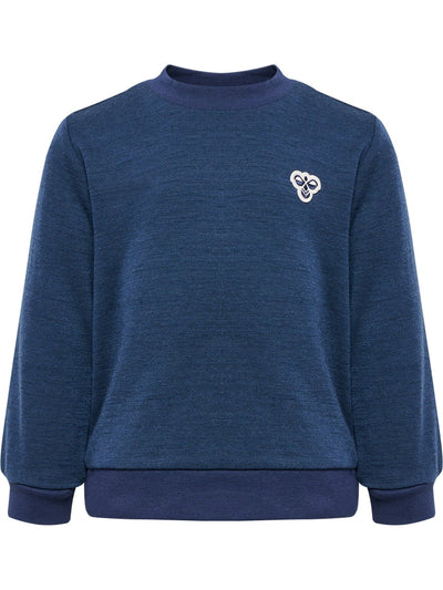 Hummel MINI Ullgenser Bee – Dress Blues for barn - Brobrobrille