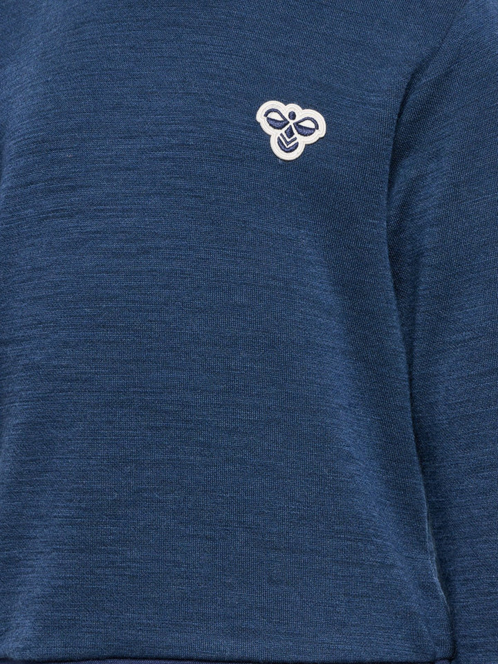 Hummel MINI Ullgenser Bee – Dress Blues for barn - Brobrobrille