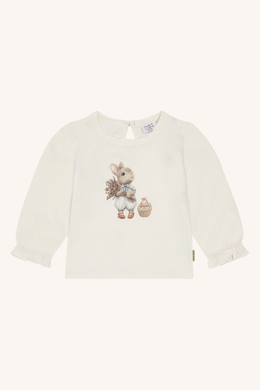 Hust and Claire Alma Langermet T - skjorte Sweet Bunny - Sugar for barn - Brobrobrille