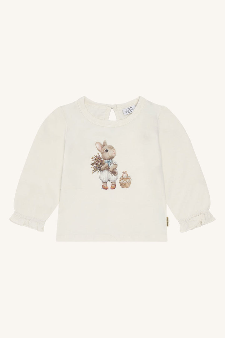 Hust and Claire Alma Langermet T - skjorte Sweet Bunny - Sugar for barn - Brobrobrille