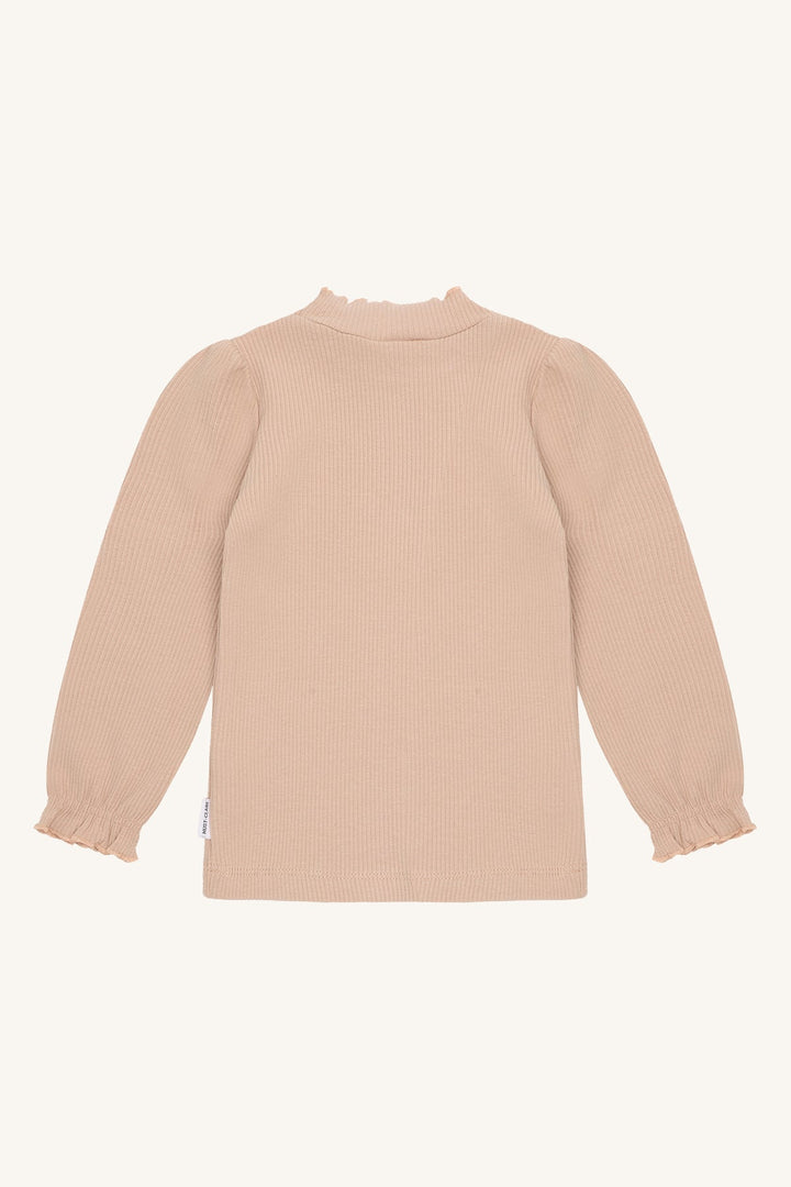 Hust and Claire Amma Langermet T - skjorte – Rugby Tan for barn - Brobrobrille