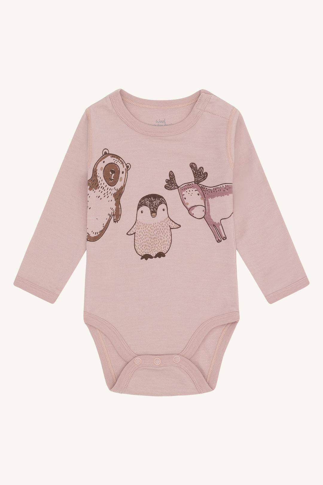 Hust and Claire Baloo Animals body i ull og bambus – Adobe Rose for barn - Brobrobrille