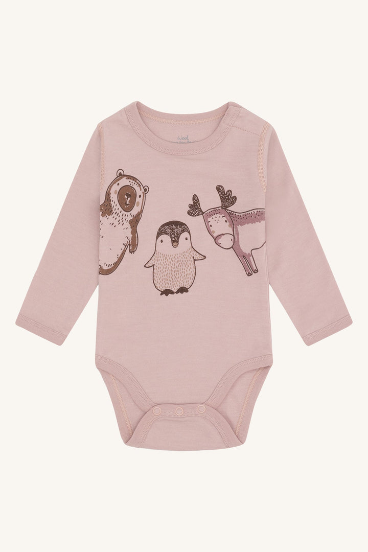 Hust and Claire Baloo Animals body i ull og bambus – Adobe Rose for barn - Brobrobrille