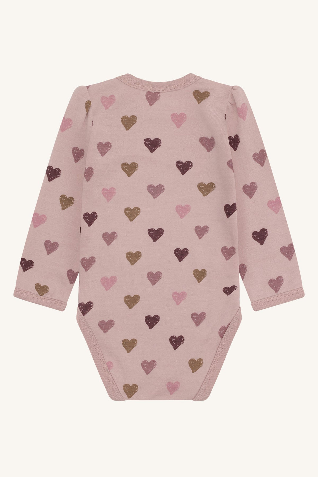 Hust and Claire Baloo body i ull med hjerter – Adobe Rose for barn - Brobrobrille