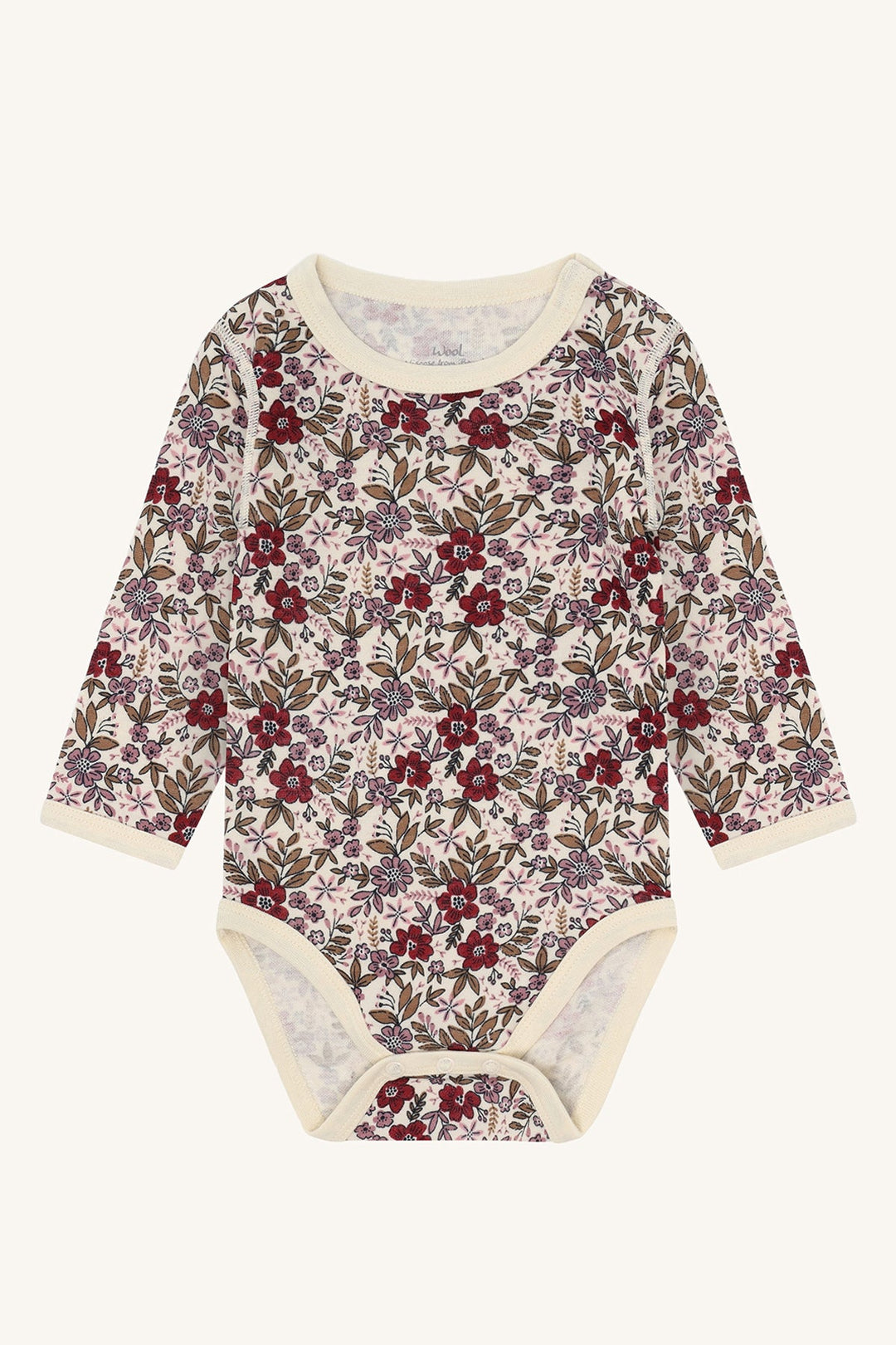 Hust and Claire Baloo body med blomsterprint – Off White for barn - Brobrobrille