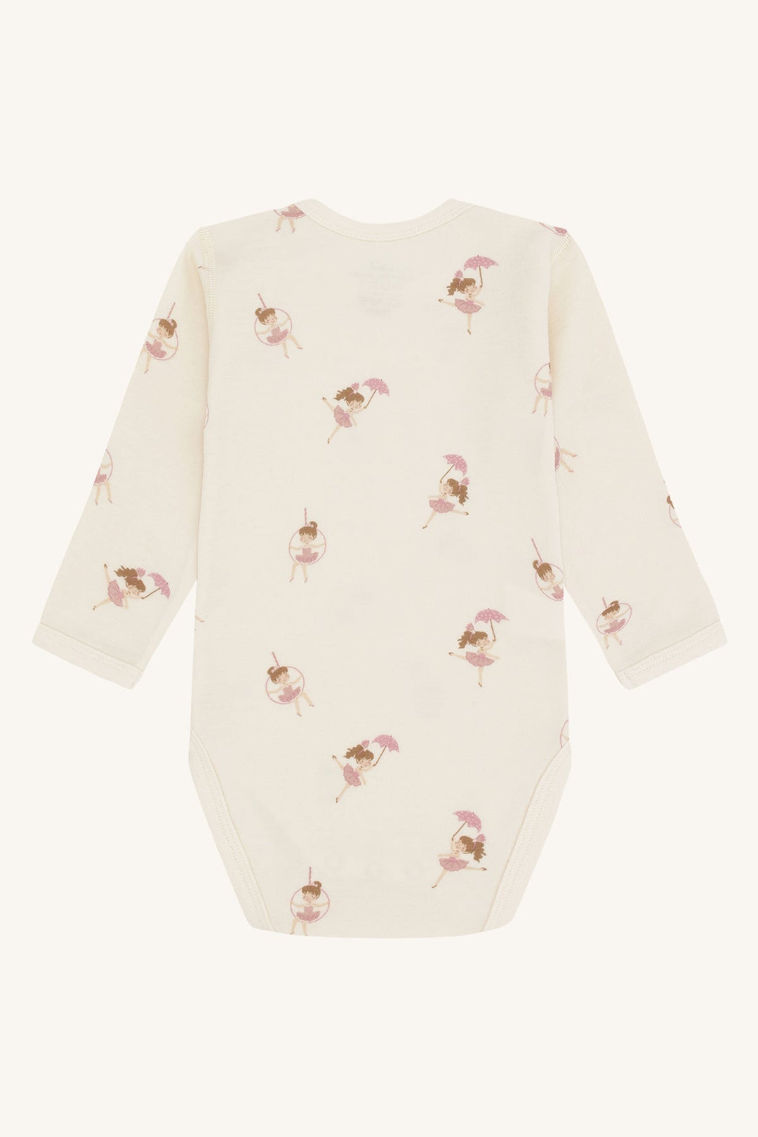 Hust and Claire Baloo body med linedance - trykk – Off White for barn - Brobrobrille