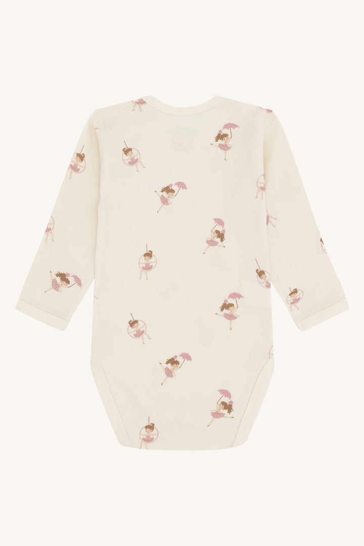 Hust and Claire Baloo body med linedance - trykk – Off White for barn - Brobrobrille
