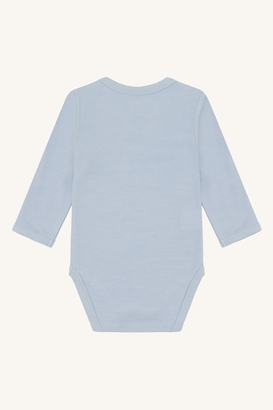 Hust and Claire Baloo Playing body i ull og bambus – Baby Blue for barn - Brobrobrille