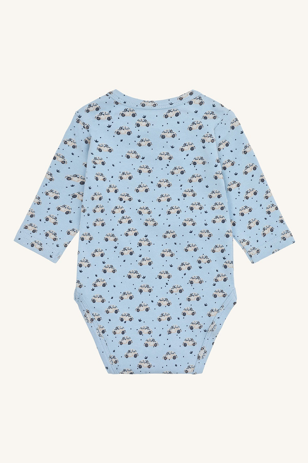 Hust and Claire Bebe Car body med bilmotiv – Baby Blue for barn - Brobrobrille